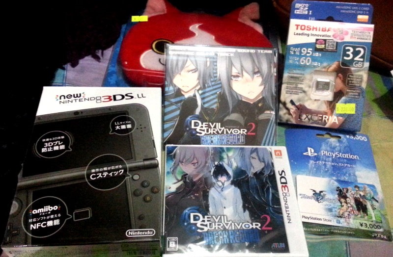 4 February 2015 日記 – New 3DS&nbsp;LL入手~