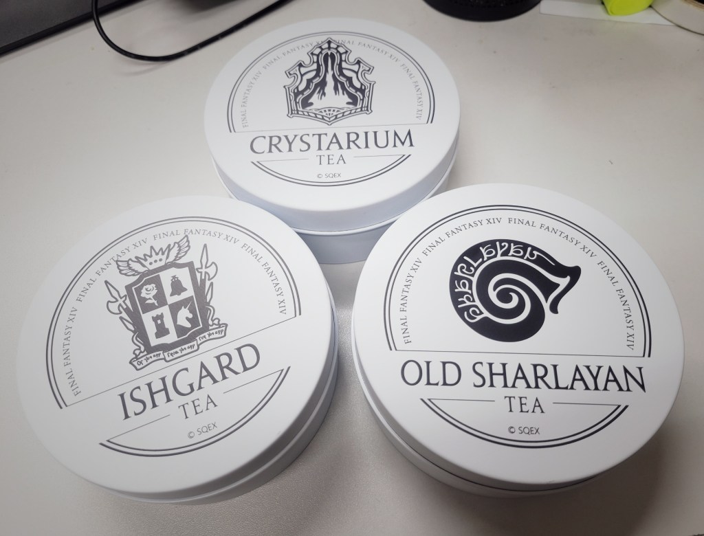 [FF14] Teapond 合作主題茶包 +&nbsp;RG27入手物！