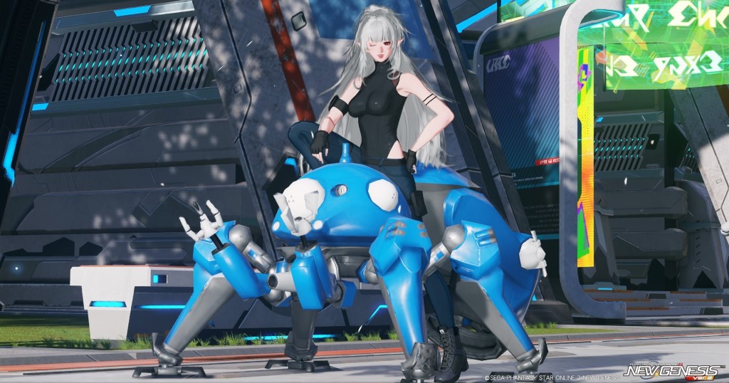 [PSO2:NGS] 攻殻機動隊 SAC_2045 コラボ +&nbsp;莉莉帕回歸預告！