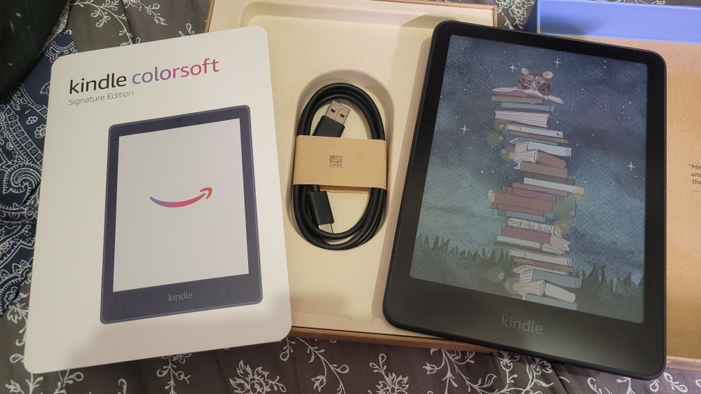 Kindle Colorsoft Signature Edition&nbsp;開箱