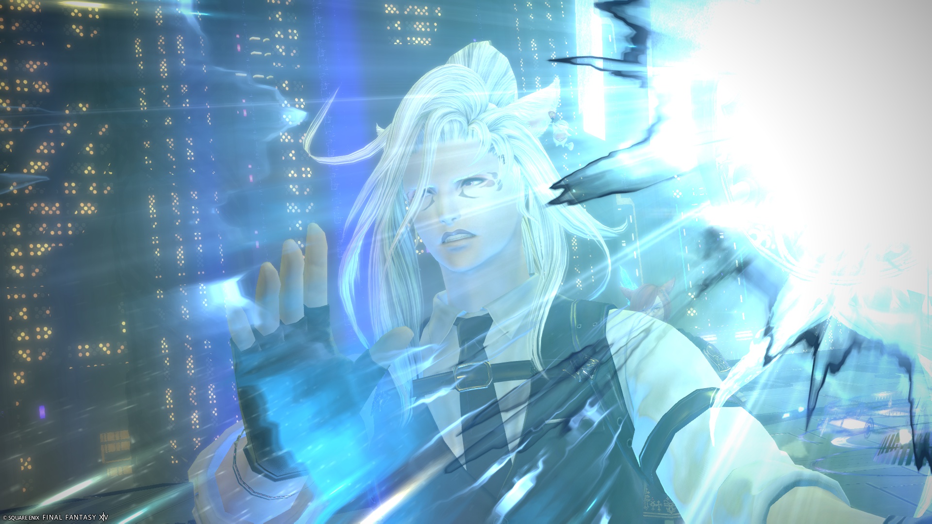 ☆ファイナルファンタジーXIV 複製原画『クリスタルの残光』 【公式通販】